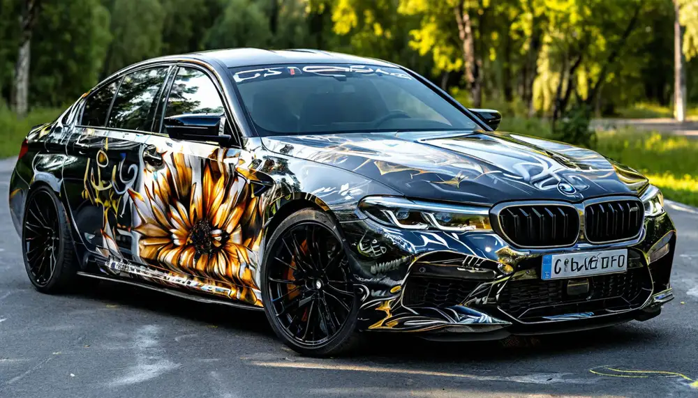 Аэрография на авто: бизнес-идея