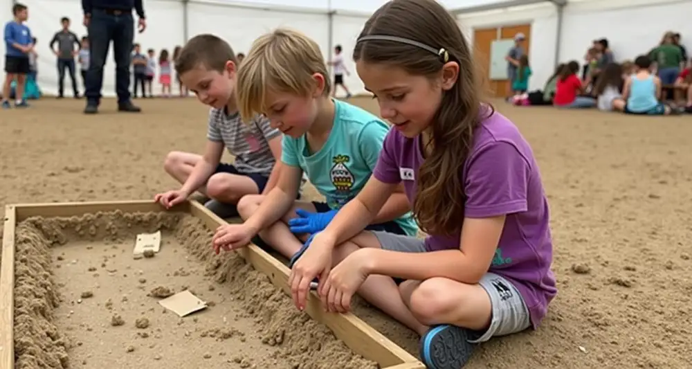 Детско-юношеский археологический лагерь: перспективы и раскопки