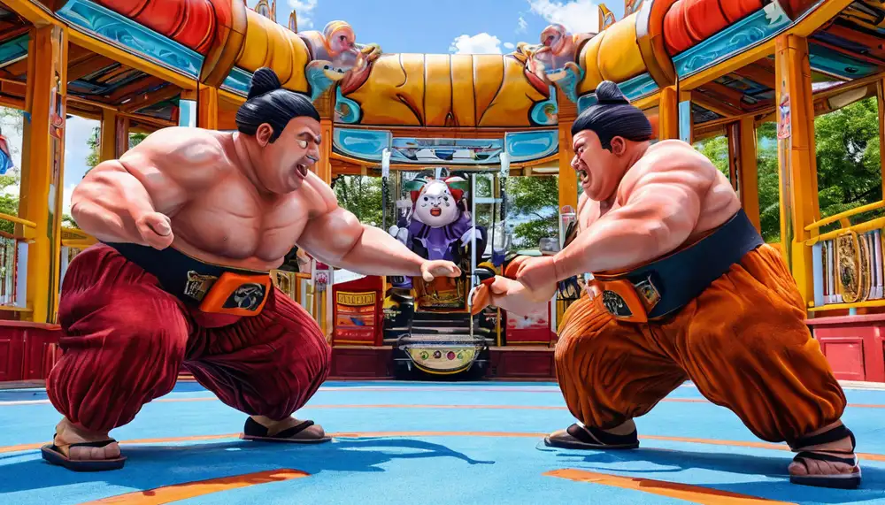 Аттракцион Сумо