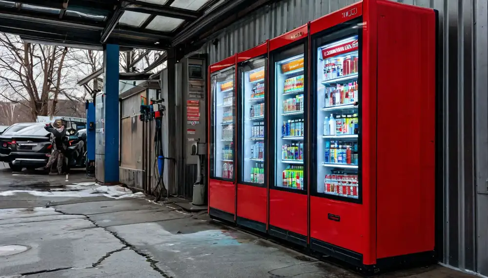 Вендинговый автомат для незамерзайки
