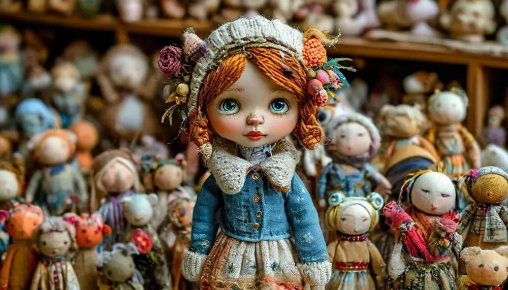 Бизнес-идея: авторские куклы, ручная работа