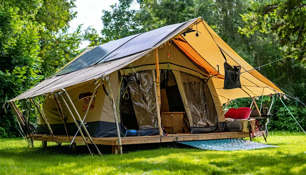 Bang Bang Tent с солнечными батареями