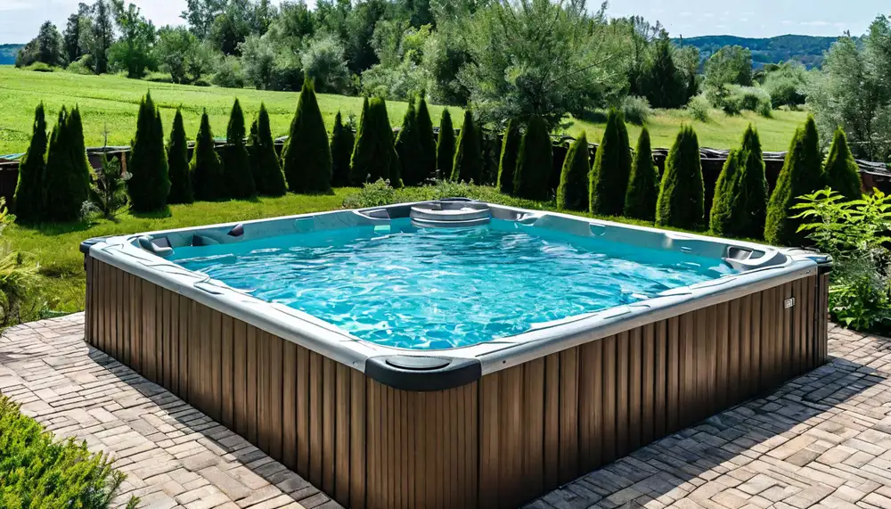 Бесконечный бассейн для дачи