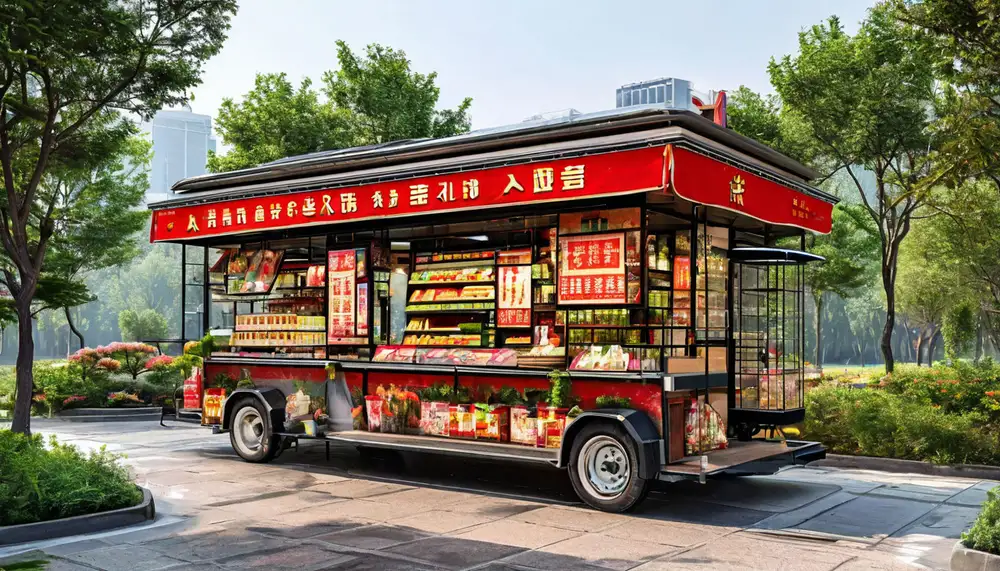 Беспилотный мобильный магазин