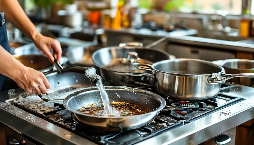 Бизнес на чистке кухонной посуды