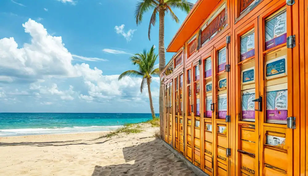 Бизнес на пляжных шкафчиках