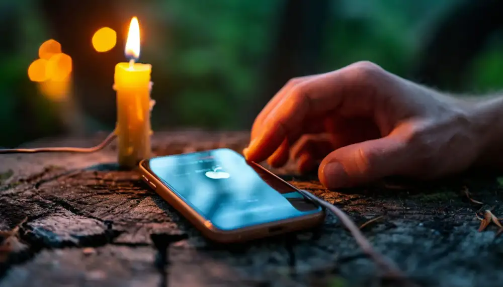 Candle Charger: зарядка Айфона от свечи