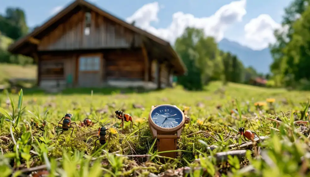 Часы с функцией мини-фермы