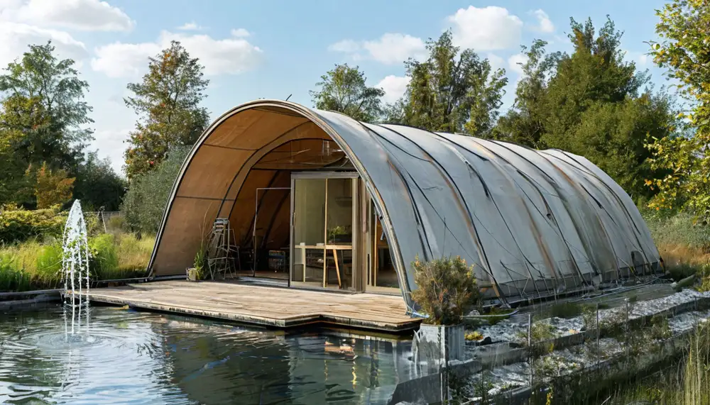 Concrete Canvas Shelter: быстровозводимая палатка