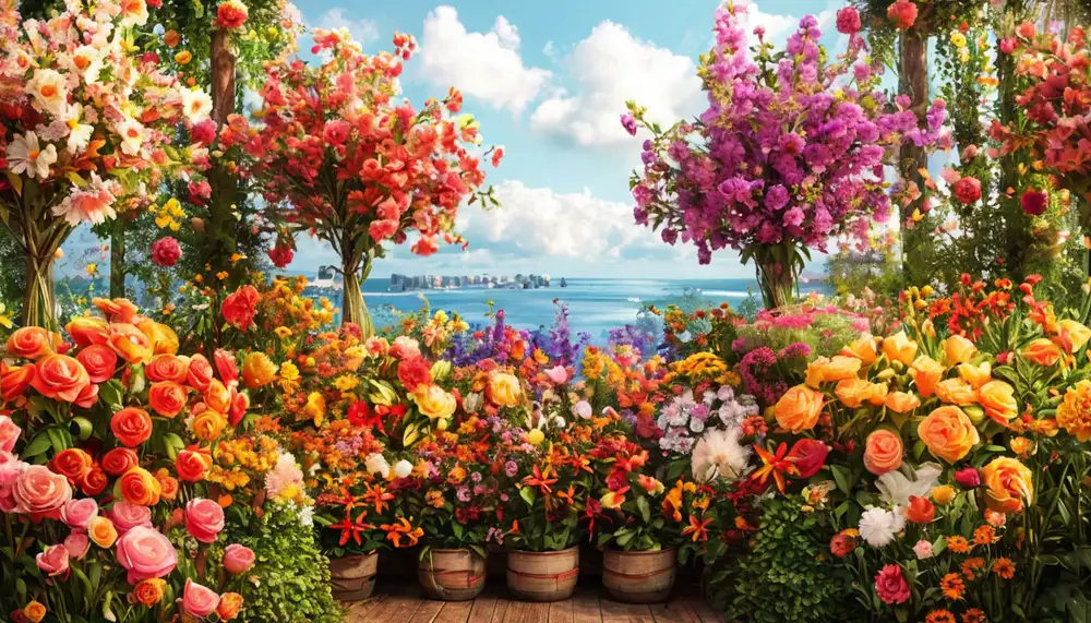 Цветочный островок: локация и успех