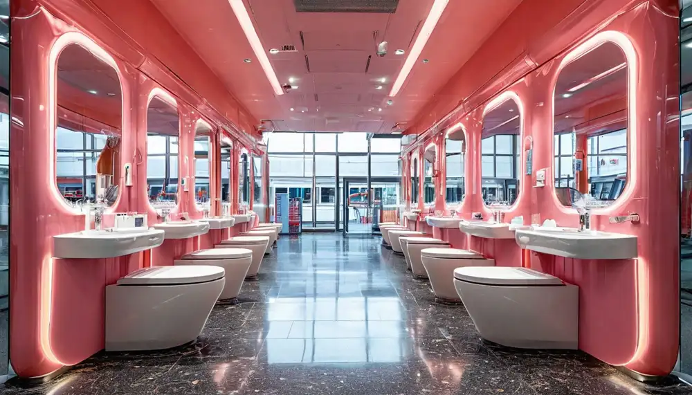 Дамские комнаты Angelbe: новый уровень сервиса для женщин