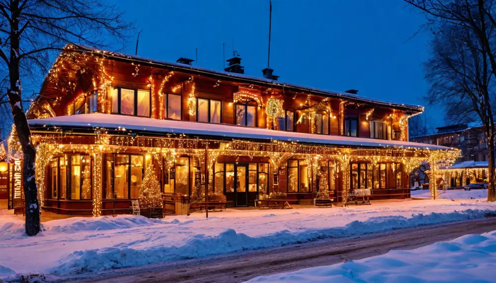 Декор помещений к новогодним праздникам