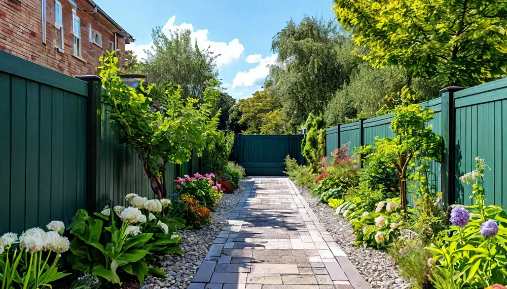 Декорирование заборов ПВХ