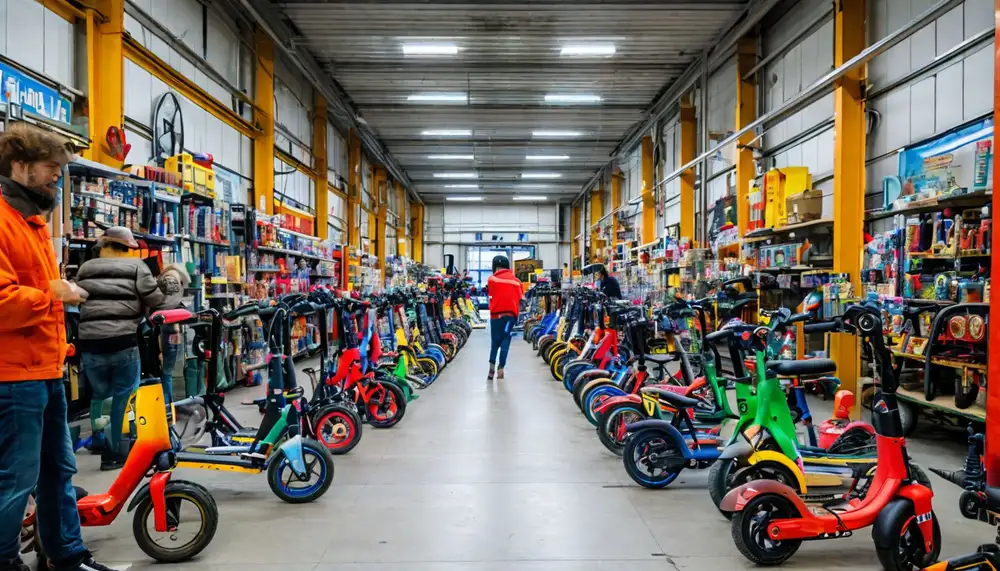 Детские самокаты: производство и продажа