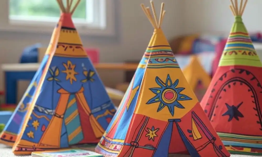 Детские вигвамы: безопасный уголок