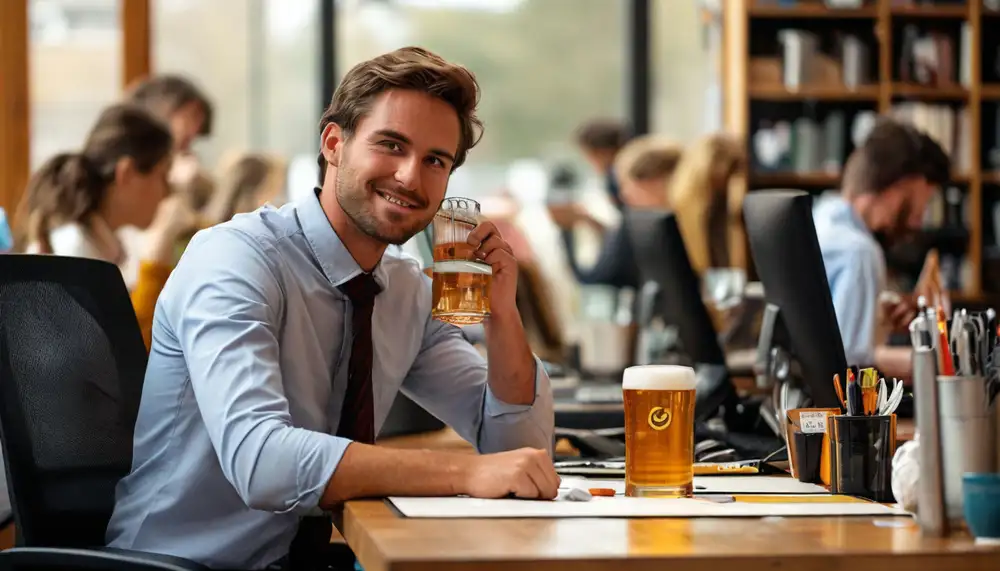 Доставка пива в офис: Deskbeer