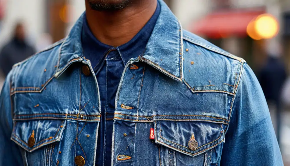 Джинсовка с Jacquard