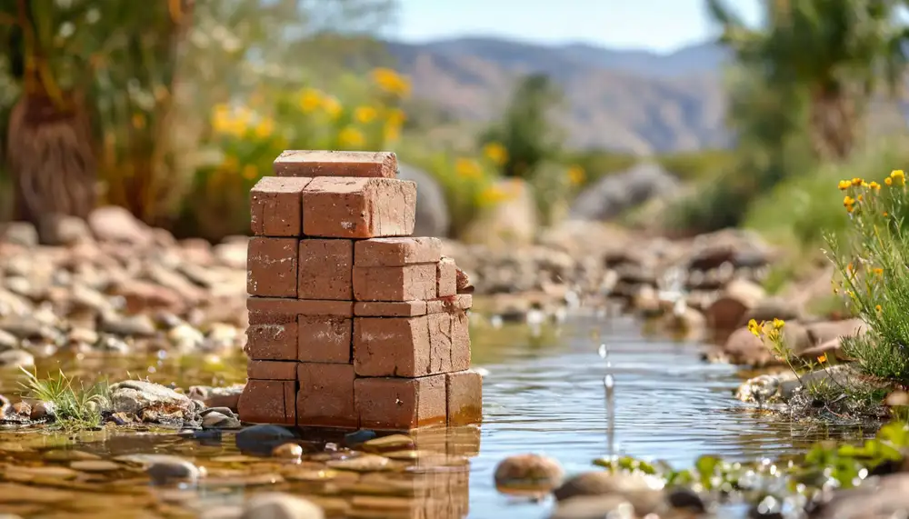 Экономичный кирпич для воды