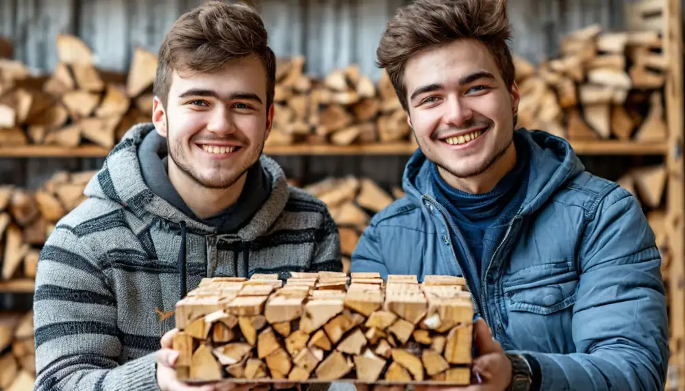 Элитные дрова Greenex: производство и маркетинг