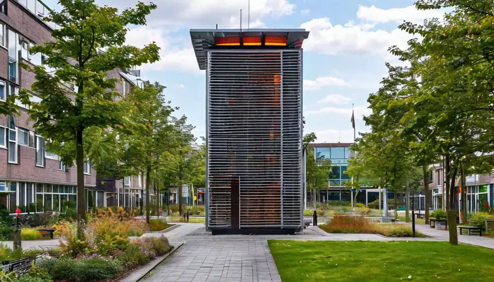 Промышленные эко-дизайнеры: Smog Free Tower