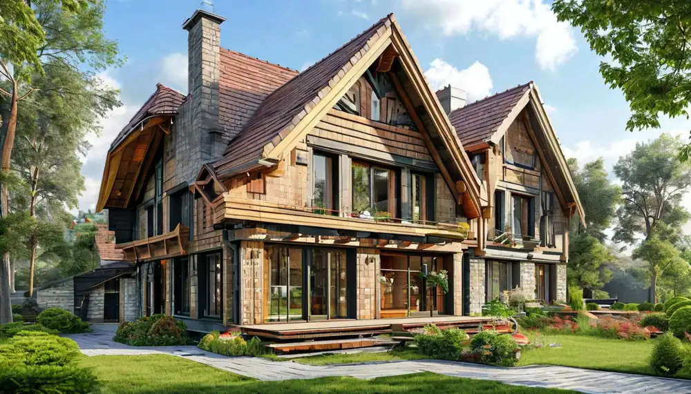 Фахверк: панельное строительство