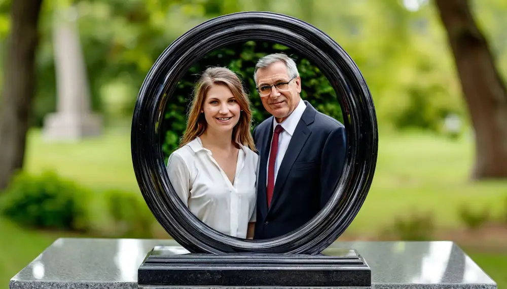 Фотоовалы для памятников: изготовление