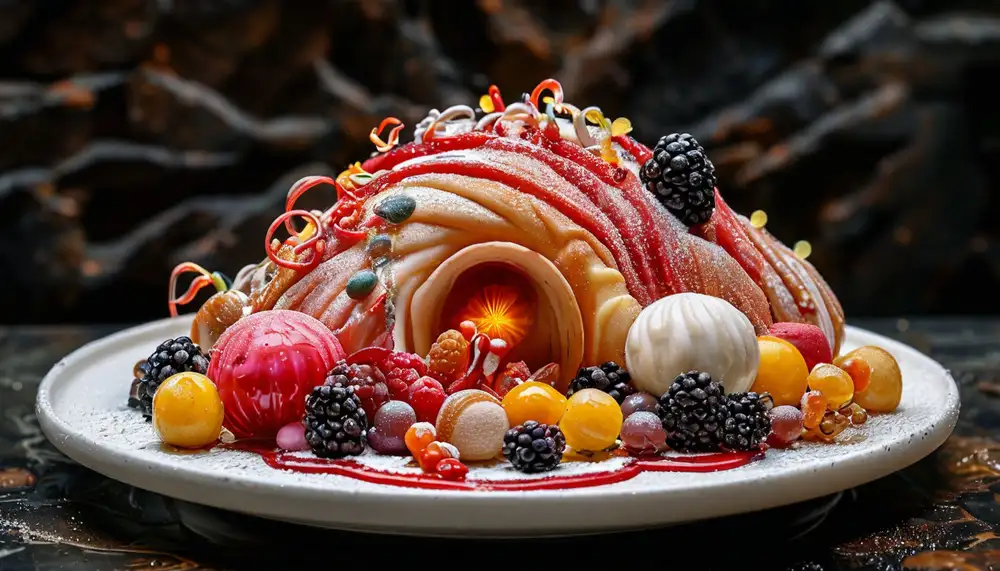 Футуристические шедевры кондитерского искусства от Динары Касько