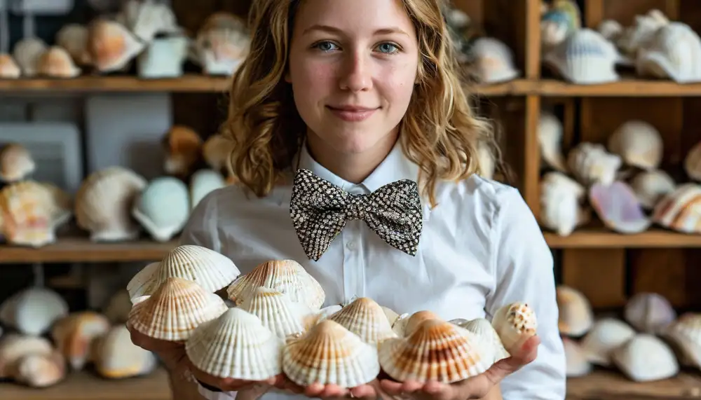 Уникальные галстуки-бабочки из ракушек: идеальный аксессуар для стильных мужчин