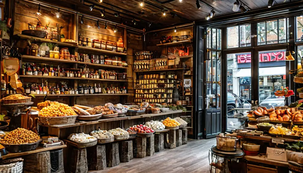 Гастрономический бутик: изысканные продукты