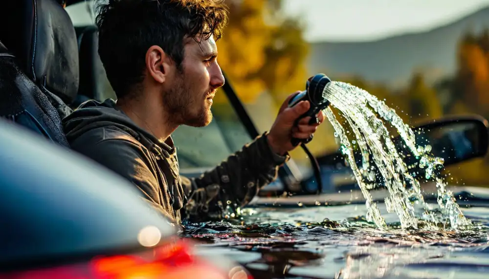 Geyser - портативная система горячего душа