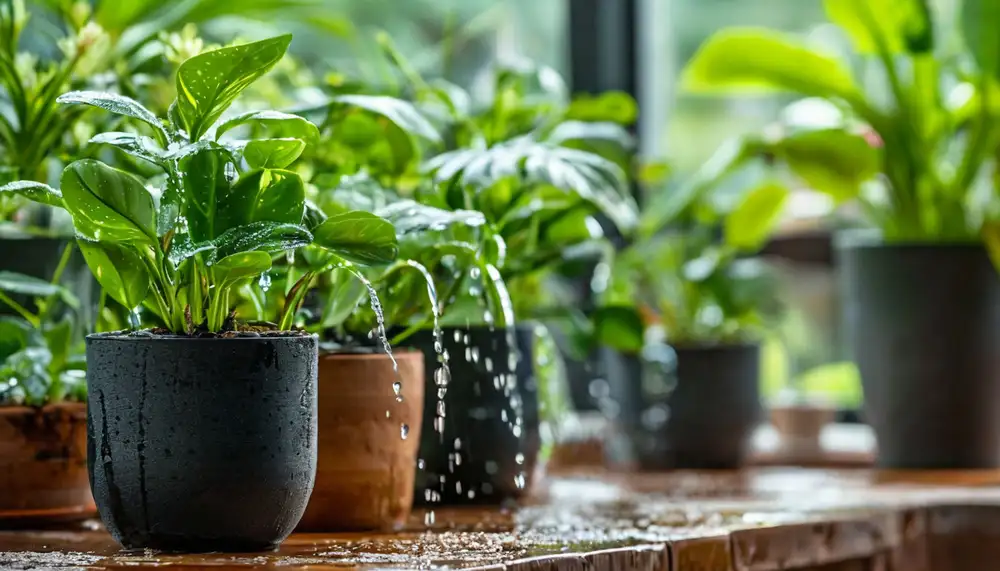 Горшок-дождевик для растений