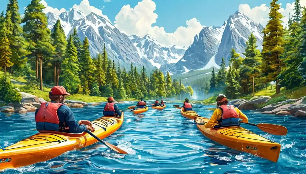 Гребля на байдарках и каноэ: активный отдых