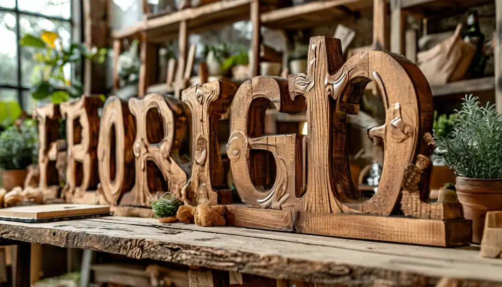 Изготовление букв из фанеры