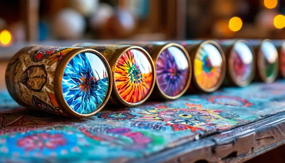 Изготовление калейдоскопов