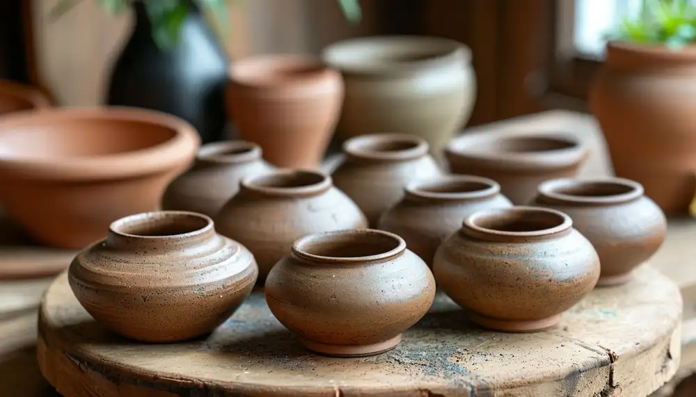 Изготовление керамических горшков