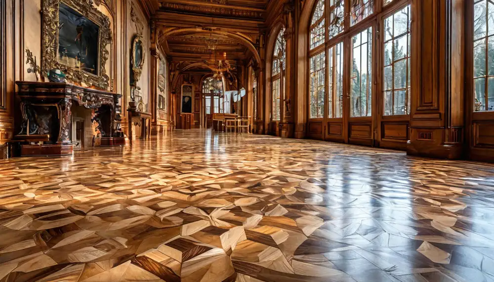 Изготовление необычного паркета