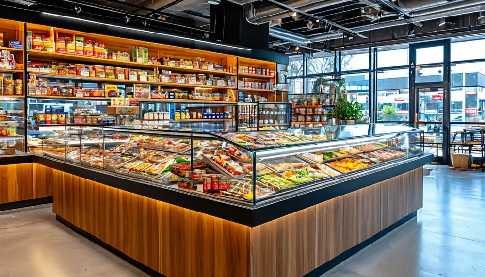 Изготовление прилавков: виды, материалы, оборудование