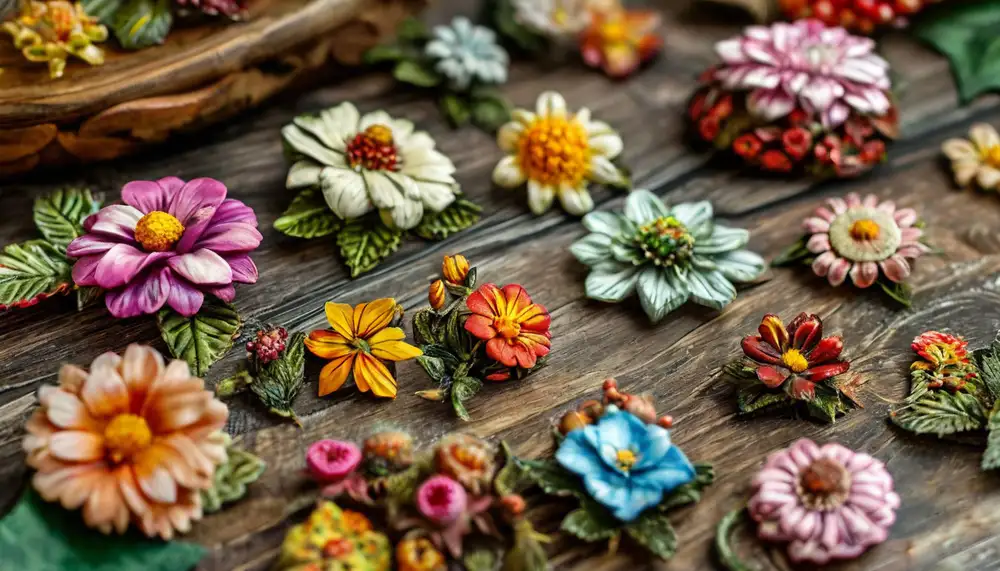 Изготовление украшений с искусственными цветами