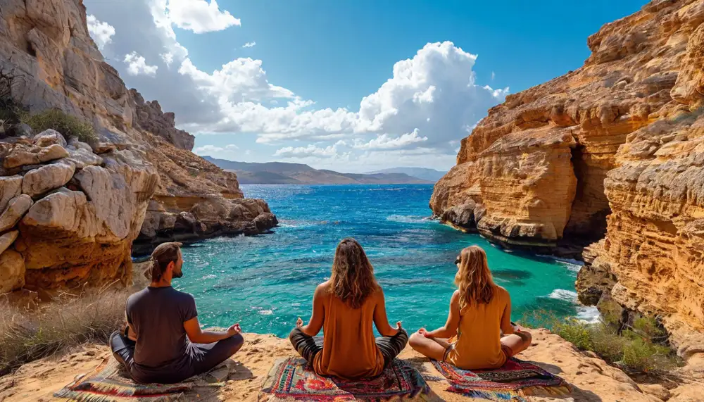 Йога в Долине Огня