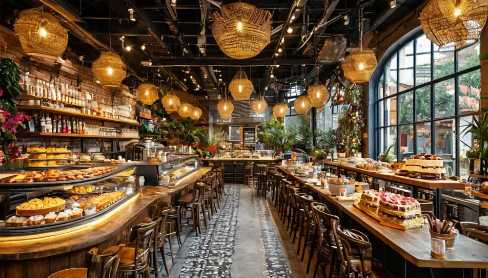 Кафе гигантских десертов: оригинальный проект