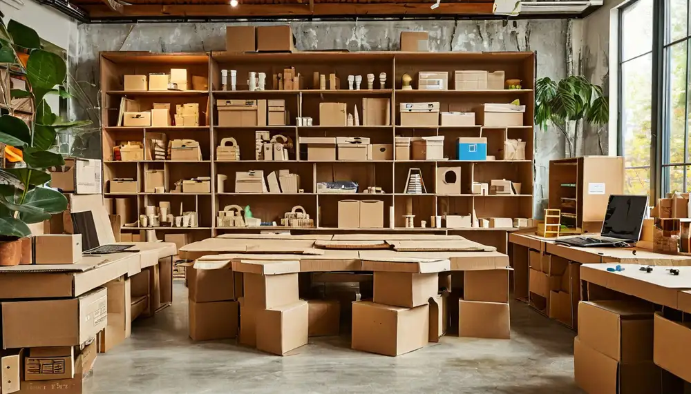 Картонная мебель для детей