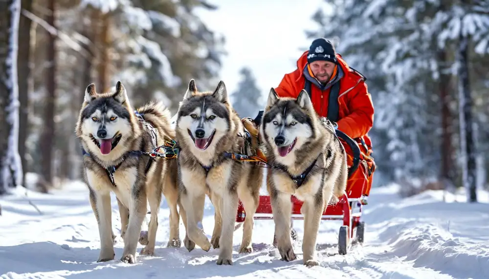 Катание на собачьих упряжках: бизнес-идея