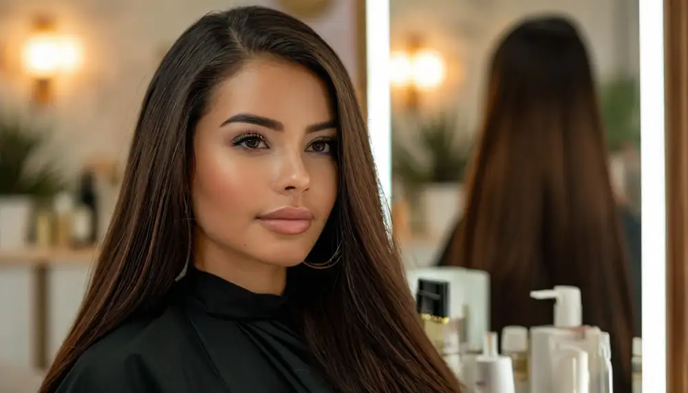 Кератиновое выпрямление волос: процедура и цены