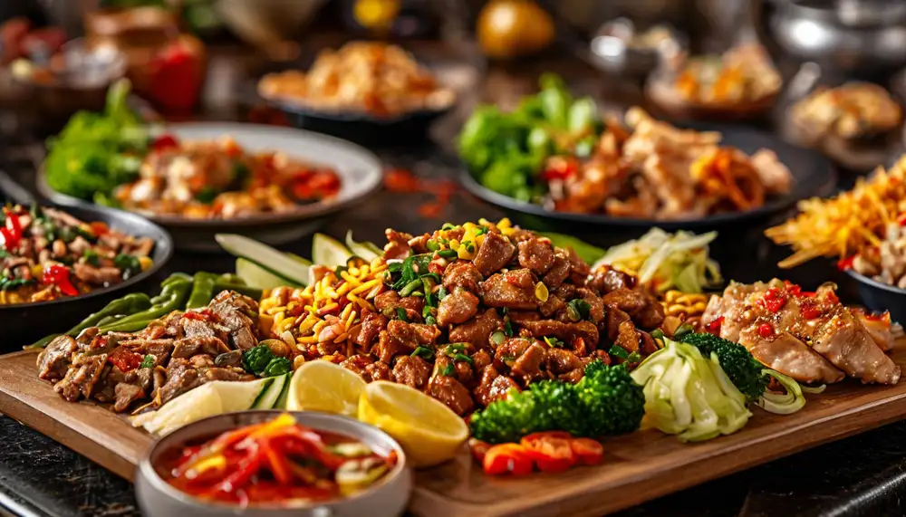 Китайский ресторан в городе