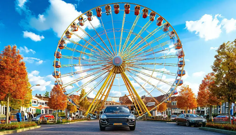 Колесо обозрения для автомобилей