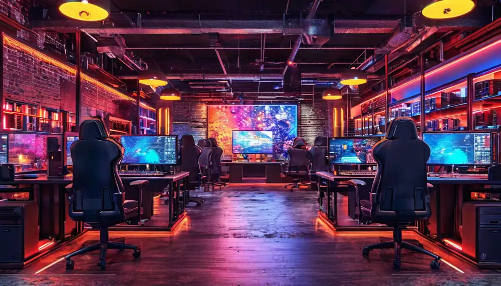 Компьютерный клуб: пространство для игр