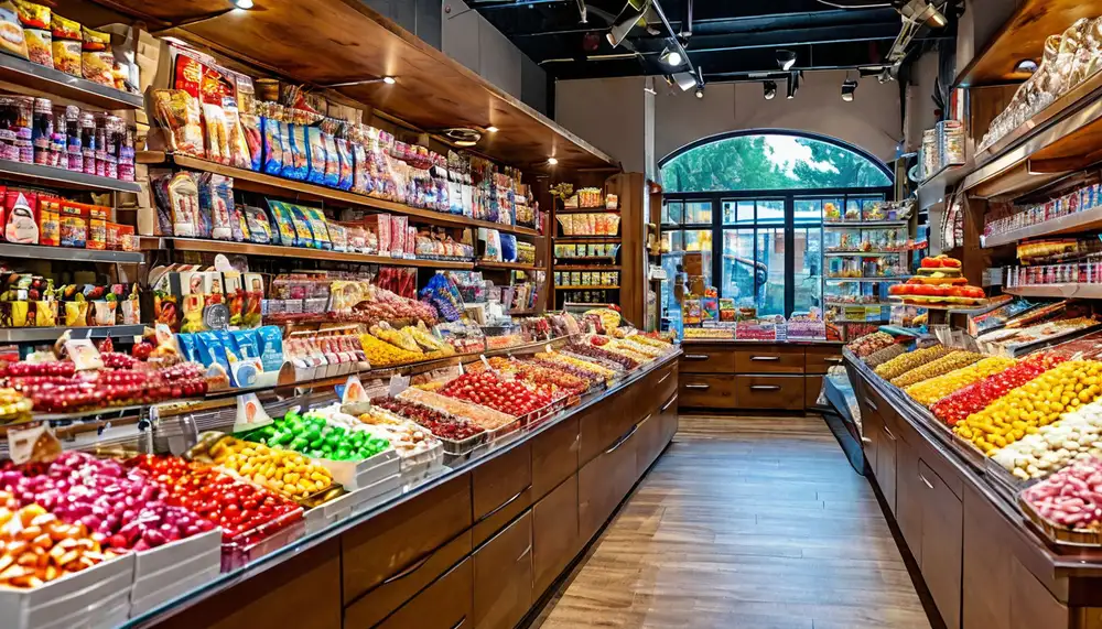 Конфетный магазин: открытие и успех