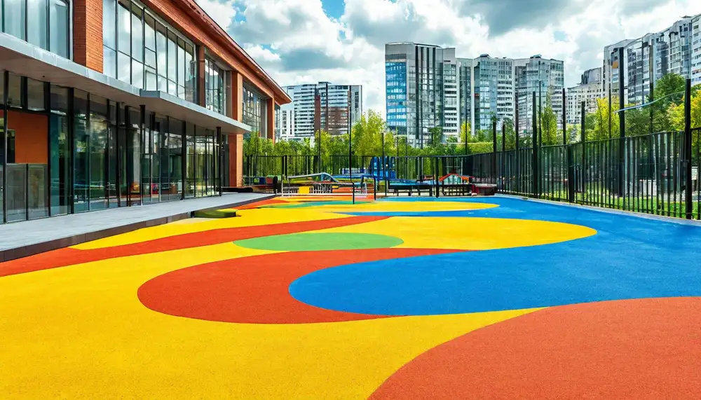 Ковры из резиновой крошки: производство и продажа