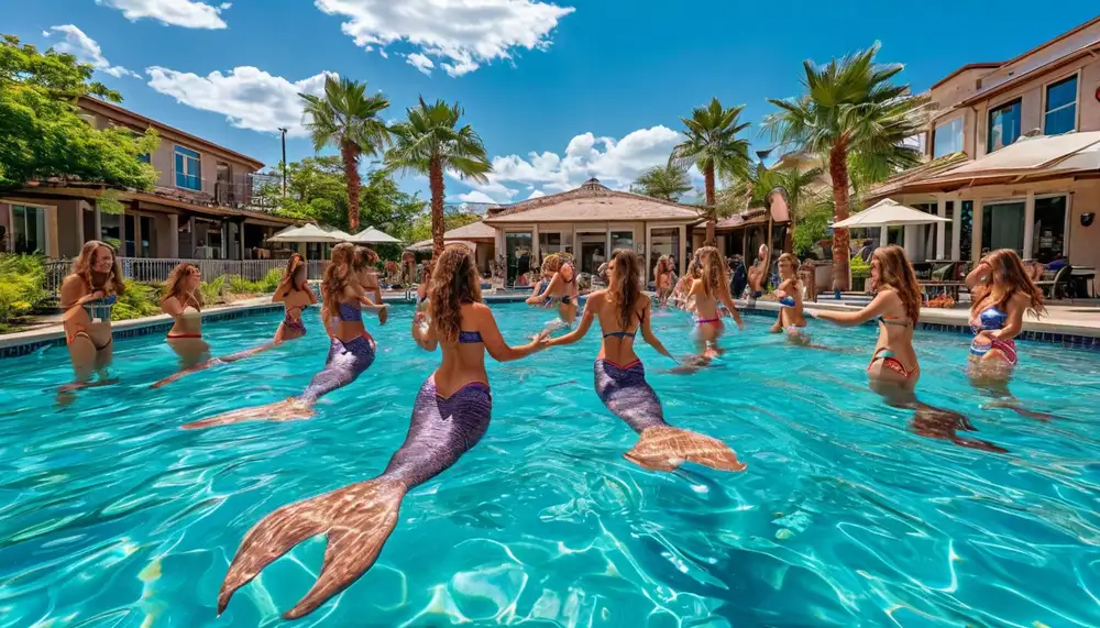 Курсы русалок в Денвере