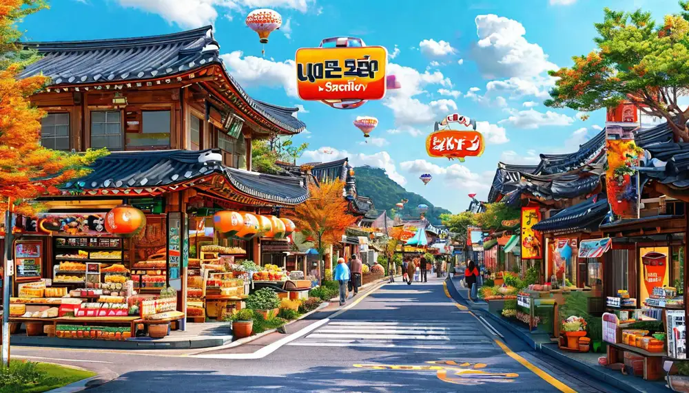 Летающие магазины Южной Кореи